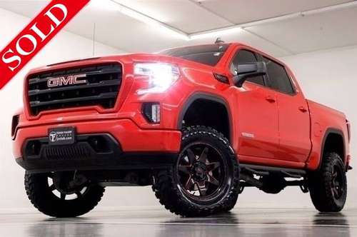 LIFTED Red SIERRA 2020 GMC 1500 Elevation 4X4 4WD Crew Cab for sale in Clinton, GA