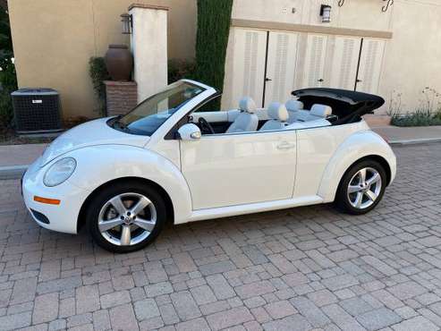 SUPER CLEAN 2007 VW BEETLE TRIPLE WHITE AUTO LOADED RUNS GREAT!! -... for sale in Covina, CA