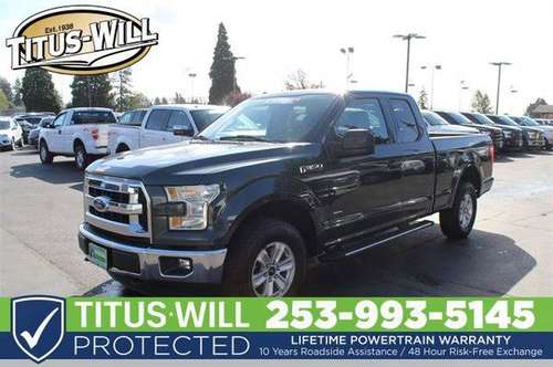 ✅✅ 2015 Ford F-150 4WD SuperCab 145 XLT Extended Cab Pickup for sale in Tacoma, OR