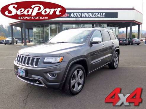 2015 Jeep Grand Cherokee Overland 4WD Four Door SUV Loaded - cars &... for sale in Portland, OR