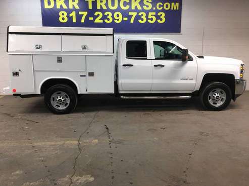 2018 Chevrolet 2500HD Double Cab 6 0L V8 Service Body Utility Bed for sale in Arlington, NM