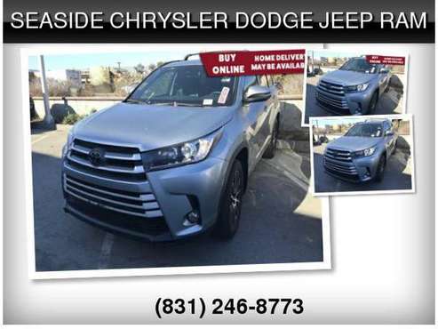 2017 Toyota Highlander SE - Lower Price - cars & trucks - by dealer... for sale in Seaside, CA