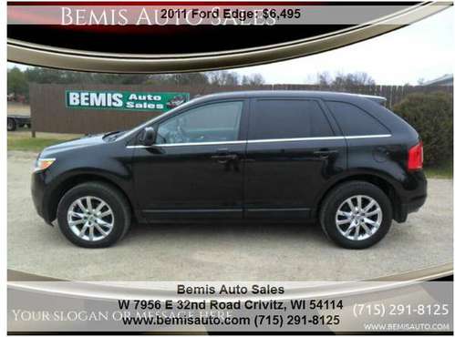 2011 FORD EDGE LIMITED AWD - cars & trucks - by dealer - vehicle... for sale in Crivitz, WI