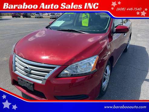 2014 Nissan Sentra SV 4dr Sedan 100971 Miles - - by for sale in Baraboo, WI