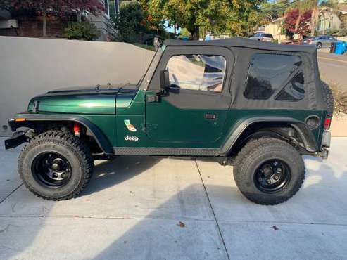 Jeep Wrangler TJ - LOW MILES! - cars & trucks - by owner - vehicle... for sale in San Carlos, CA