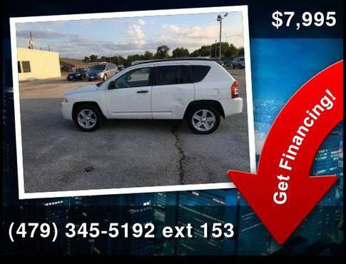 2008 Jeep Compass 4d SUV 4WD Bad Credit, No Credit? NO PROBLEM!!! for sale in ROGERS, AR