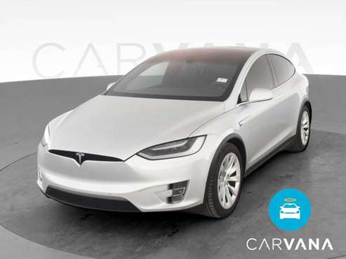 2016 Tesla Model X 75D Sport Utility 4D suv Silver - FINANCE ONLINE... for sale in San Bruno, CA