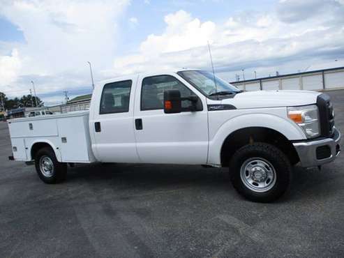 2012 Ford F250 XL Crew Cab 4wd Utility Bed - cars & trucks - by... for sale in Lawrenceburg, AL