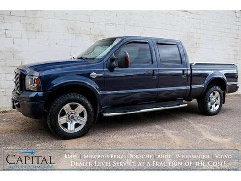 Harley Edition! 2005 Turbo Diesel 4x4! Ford F250 Crew Cab! - cars &... for sale in Eau Claire, MN