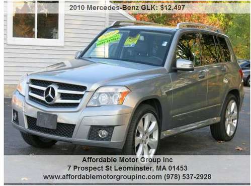 2010 Mercedes Benz GLK 350 4Matic 108K miles Bluetooth, Backup... for sale in leominster, MA