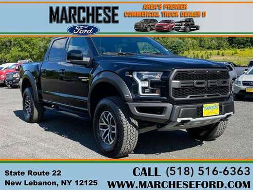 2018 Ford F-150 Raptor 4x4 4dr Supercrew 5.5 ft. SB - truck - cars &... for sale in New Lebanon, NY