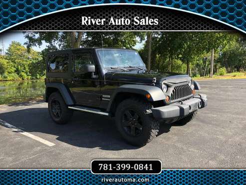 2013 JEEP WRANGLER SPORT 2 DOOR 4WD. RIDES AND DRIVES EXCELLENT.... for sale in MALDEN MA 02148, MA