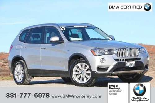 2017 BMW X3 sDrive28i sDrive28i Sports Activity Vehicle - cars &... for sale in Seaside, CA