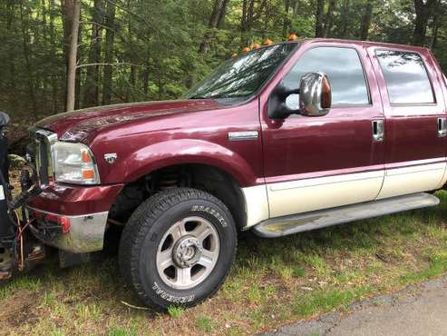 2005 Ford F350 Lariat V10 4wd with boss plow - - by for sale in Southbury, CT