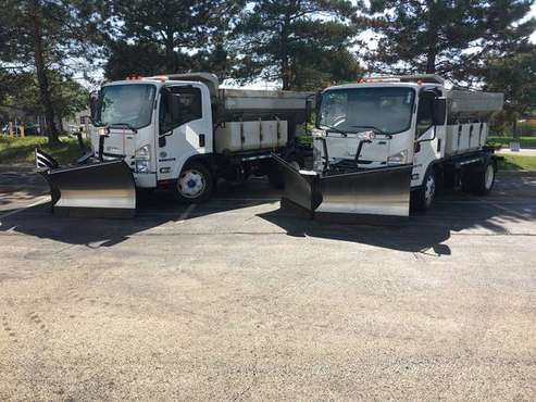 2016 Isuzu NPR snow truck for sale in Romeoville, IL