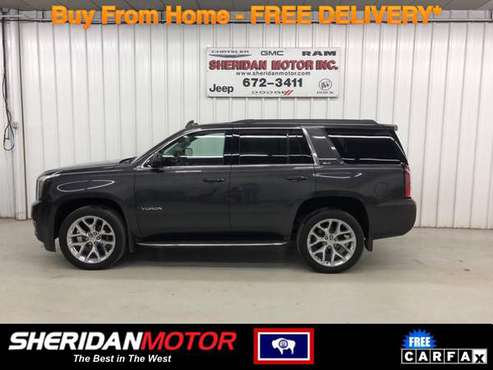 2017 GMC Yukon SLT Gray - AH114471 **WE DELIVER TO MT & NO SALES... for sale in Sheridan, MT