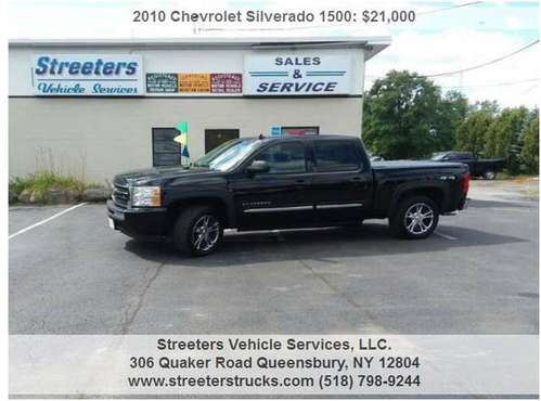 41k MILES 2010 Silverado 4x4 LS (Streeters Open 7 days a week) for sale in queensbury, NY