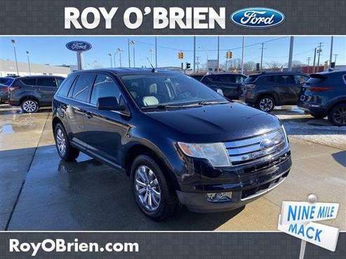 2008 Ford Edge SUV Limited - Ford Dark Ink Blue Metallic - cars &... for sale in St Clair Shrs, MI