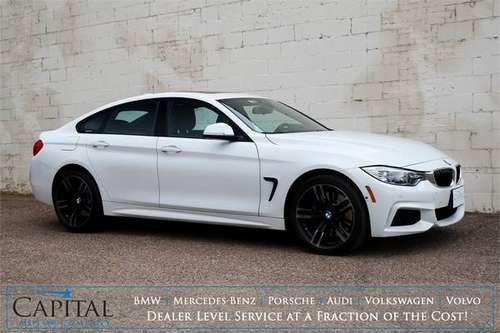 Gorgeous 17 BMW 4-Series 440xi xDrive Gran Coupe with M-SPORT PKG! for sale in Eau Claire, WI