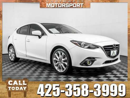 *LEATHER* 2016 *Mazda 3* Grand Touring FWD for sale in Lynnwood, WA