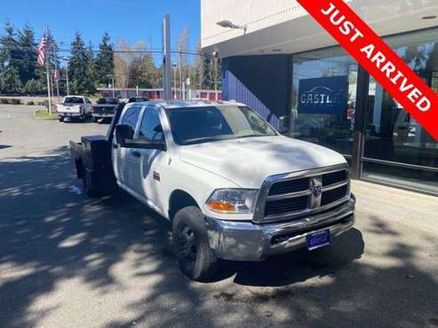 2012 Ram 3500 Diesel 4x4 4WD Dodge ST Crew Cab Chassis-Cab - cars & for sale in Lynnwood, WA
