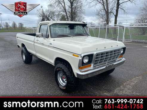 1978 Ford F-150 4WD Reg Cab 145 XLT - - by dealer for sale in Minneapolis, MN