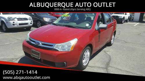 2010 Ford Focus SE Loaded Low Miles Clean Warranted We Finance & Trade for sale in Albuquerque, NM
