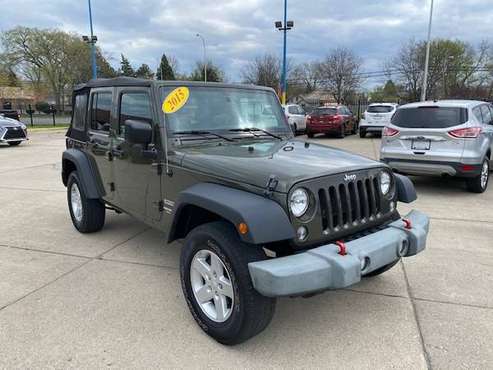 2015 Jeep Wrangler Unlimited 4WD 4dr Sport - - by for sale in Taylor, MI