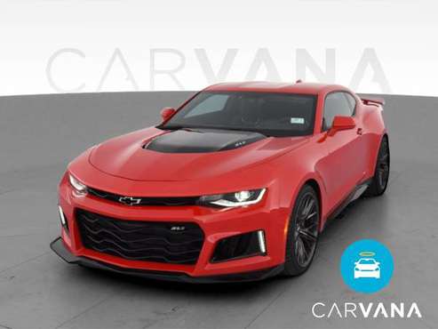 2018 Chevy Chevrolet Camaro ZL1 Coupe 2D coupe Red - FINANCE ONLINE... for sale in West Lafayette, IN