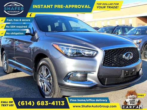 $341/mo - 2017 Infiniti QX60 - Easy Financing! - cars & trucks - by... for sale in Columbus, NC