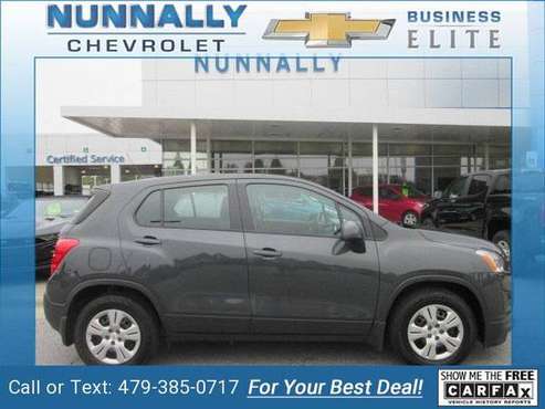 2016 Chevy Chevrolet Trax LS suv Cyber Gray Metallic for sale in Bentonville, AR