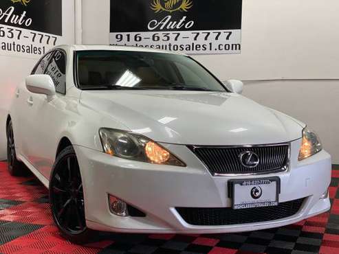 2007 LEXUS IS 250 EXTRA CLEAN FINANCING AVAILABLE!! for sale in MATHER, CA