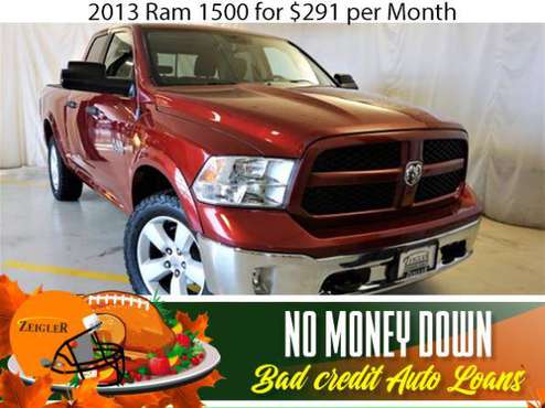 $291/mo 2013 Ram 1500 Bad Credit & No Money Down OK - cars & trucks... for sale in Brookfield, IL