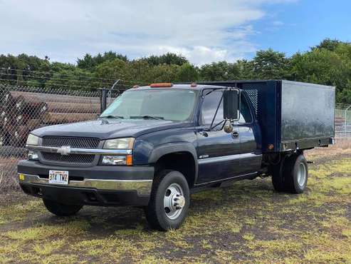 2004 CHEVY 3500 FLAT BED - cars & trucks - by dealer - vehicle... for sale in Hilo, HI