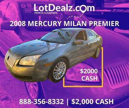 2008 MERCURY MILAN 2000 CASH TAKES IT - - by dealer for sale in Merritt Island, FL