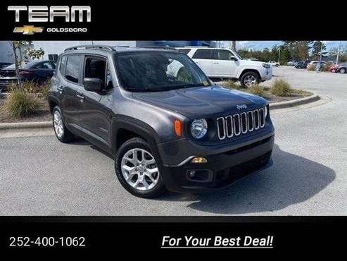 2018 Jeep Renegade Latitude suv Gray - cars & trucks - by dealer -... for sale in Goldsboro, NC