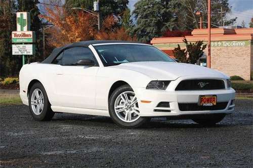 2013 Ford Mustang V6 Convertible - cars & trucks - by dealer -... for sale in Corvallis, OR