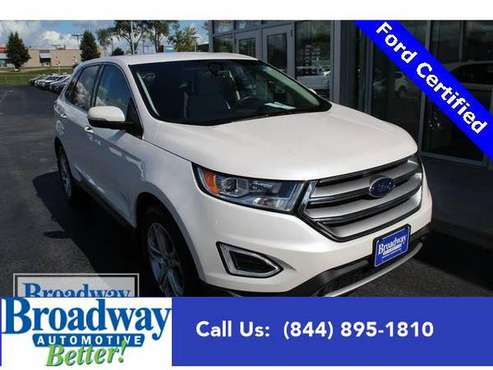 2017 Ford Edge SUV Titanium Green Bay for sale in Green Bay, WI