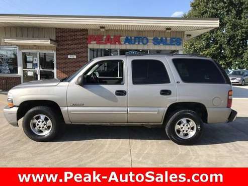 2000 *Chevrolet* *Tahoe* *LS* - cars & trucks - by dealer - vehicle... for sale in Medina, OH