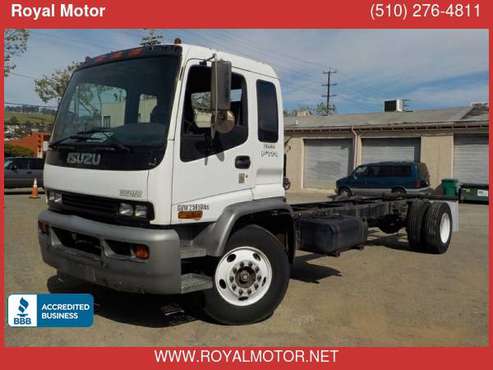 2002 Isuzu FTR 4X2 Cabin Chassis #609 - cars & trucks - by dealer -... for sale in San Leandro, CA