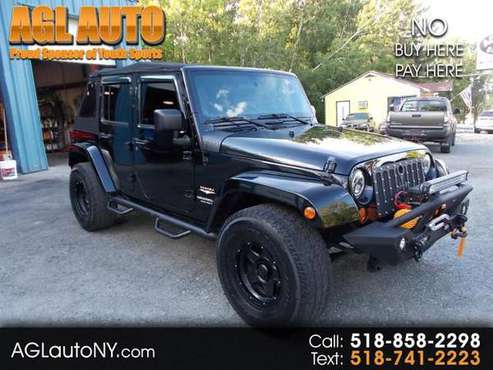 2012 Jeep Wrangler Unlimited 4WD 4dr Sahara - cars & trucks - by... for sale in Cohoes, AK