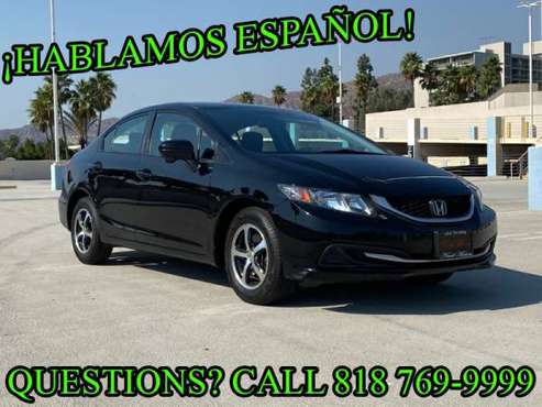 2015 Honda Civic SE Back Up Cam, Side Camera, Bluetooth, Bluetooth... for sale in North Hollywood, CA