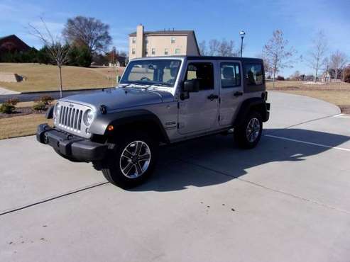 2018 jeep wrangler 4x4 unlimited sport w/rhd 1 owner sharp - cars for sale in Riverdale, GA
