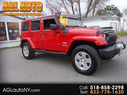 2011 Jeep Wrangler Unlimited 4WD 4dr Sahara - - by for sale in Cohoes, MA