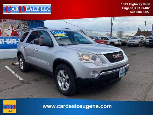 $500 Hundred off for Thanksgiving 2011 GMC Acadia - Super Clean! -... for sale in Eugene, OR