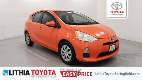 2012 Toyota Prius c Electric 5dr HB Two Sedan - - by for sale in Springfield, OR