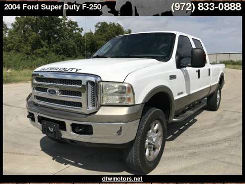 2004 Ford Super Duty F-250 Lariat LIFTED!!! for sale in Lewisville, TX