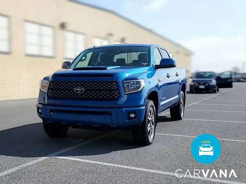 2018 Toyota Tundra CrewMax SR5 Pickup 4D 5 1/2 ft pickup Blue - -... for sale in Albany, NY