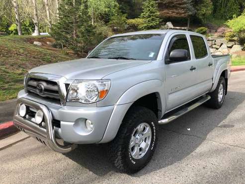 2009 Toyota Tacoma Double Cab SR5 TRD 4WD - Clean title, 6speed for sale in Kirkland, WA