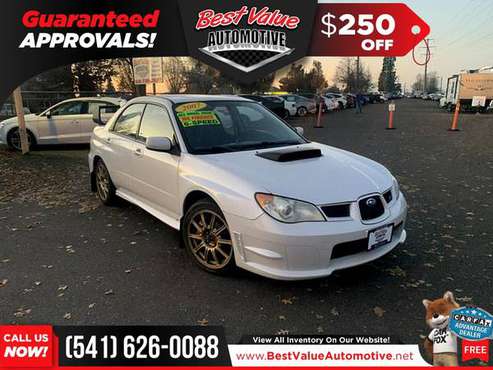 2007 Subaru Impreza WRX STI FOR ONLY $384/mo! - cars & trucks - by... for sale in Eugene, OR